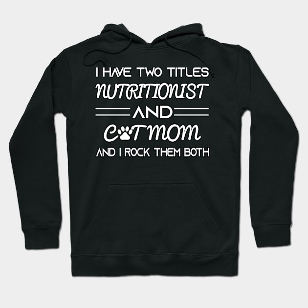 nutritionist Hoodie by Elhisodesigns